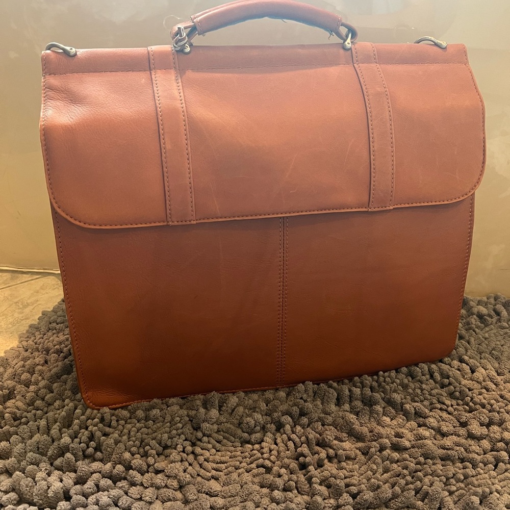Leather Computer Bag - image 2